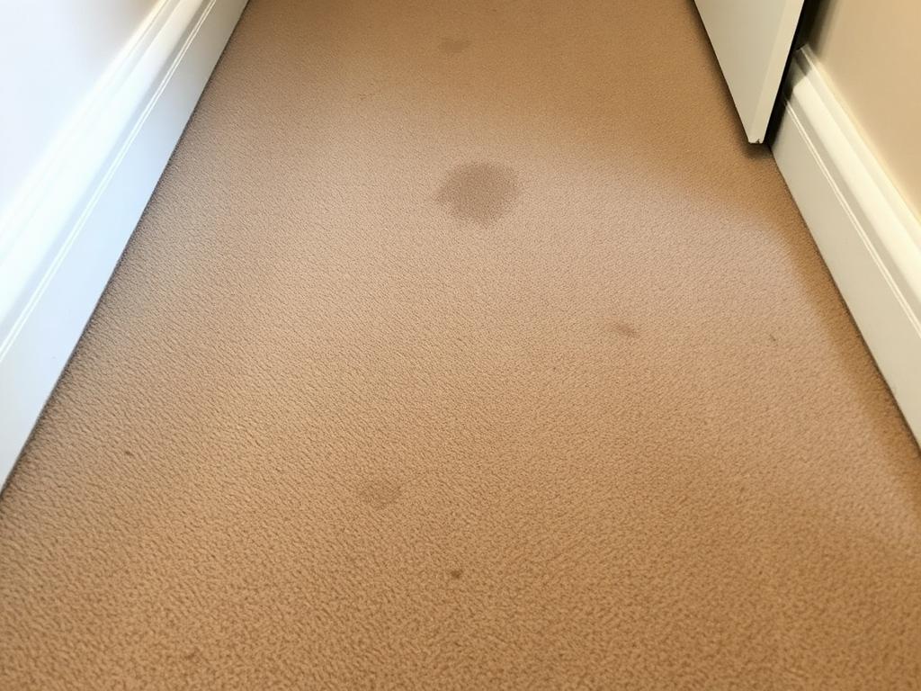 Hallway carpet clean · Pudsey, Leeds before cleaning